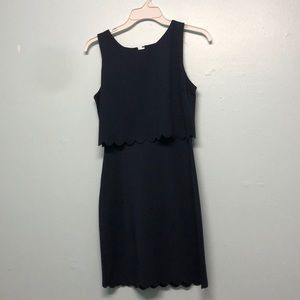 Navy blue dress